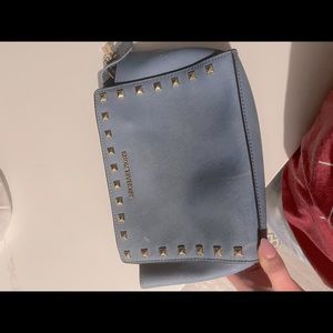 Dusty blue MK purse
